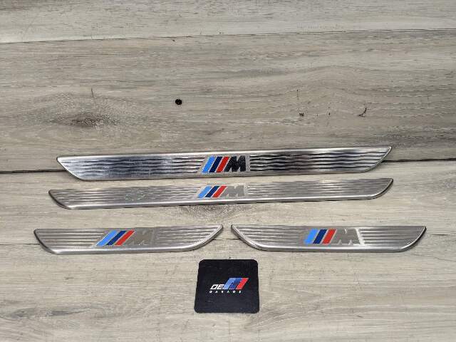 *10-14 OEM BMW E70 E71 X5 M SPORT Front Rear Left Right Door Trim Sill Kick SET