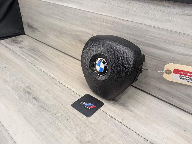OEM BMW E70 E71 X5 X6 Front Driver SPORT Steering Wheel Airbag Air Bag Black