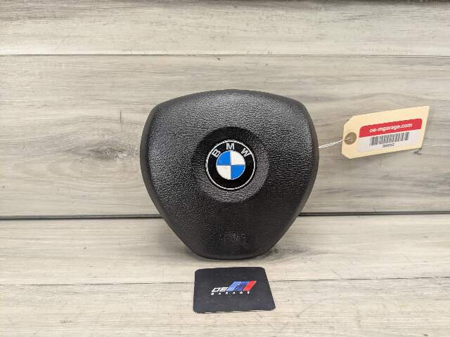 OEM BMW E70 E71 X5 X6 Front Driver SPORT Steering Wheel Airbag Air Bag Black