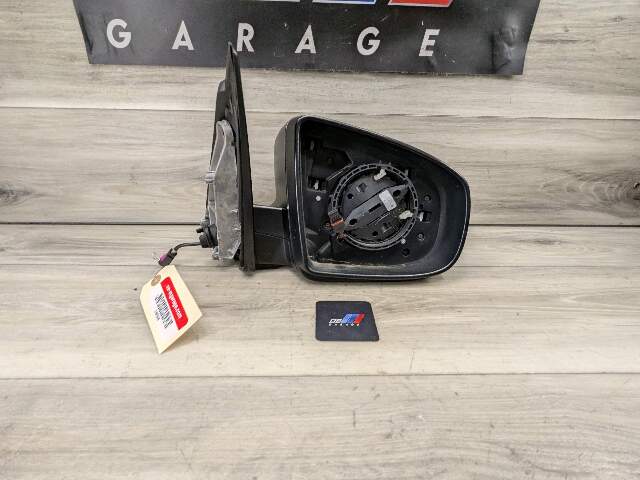 10-13 OEM BMW E70 X5M Right Side Power Folding Mirror Camera Black Assembly
