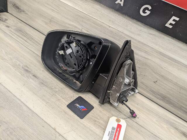 10-13 OEM BMW E70 X5M Left Driver Side Power Folding Mirror Camera Assembly