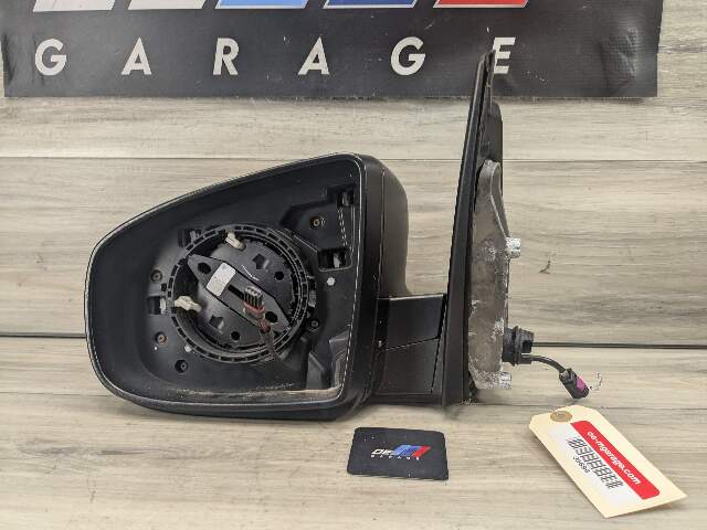 10-13 OEM BMW E70 X5M Left Driver Side Power Folding Mirror Camera Assembly