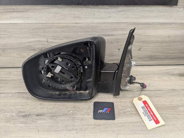 10-13 OEM BMW E70 X5M Left Driver Side Power Folding Mirror Camera Assembly