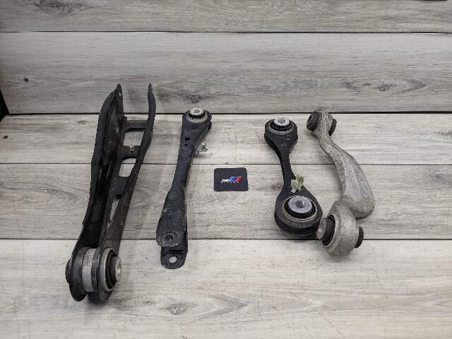 18-24 OEM BMW G01 G02 X3 REAR Right Passenger Side Upper Lower Control Arm SET
