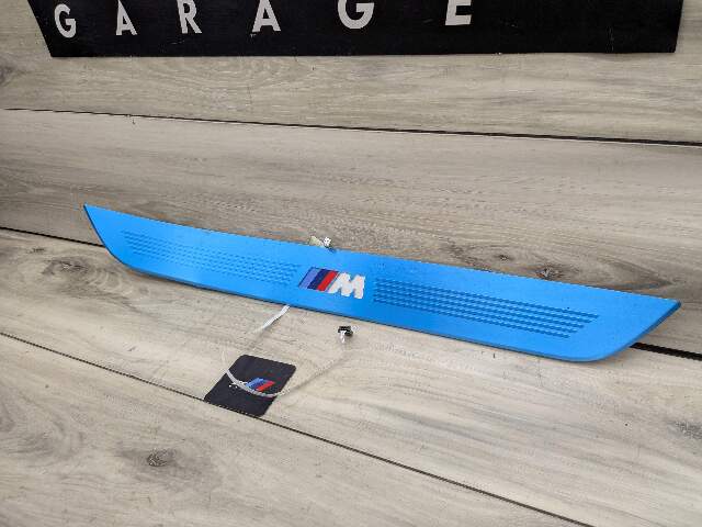 16-22 OEM BMW G12 Rear Right Passenger Door Sills M Trim Illuminated Entry Plate