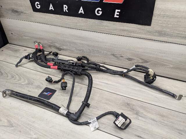 OEM BMW G11 G12 750 G30 M550 AWD Engine N63R Wiring Wire Harness Module 1-4