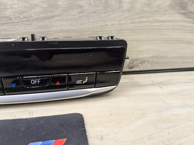 OEM BMW G01 G02 F97 F98 X3 X4 AC Rear Heater Climate Control Switch Panel