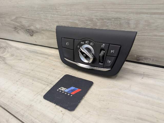 18-24 OEM BMW G01 G02 X3 X4 Headlight Switch Control Panel Light Module BLACK