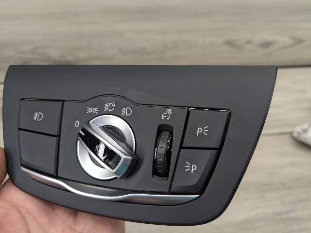 18-24 OEM BMW G01 G02 X3 X4 Headlight Switch Control Panel Light Module BLACK
