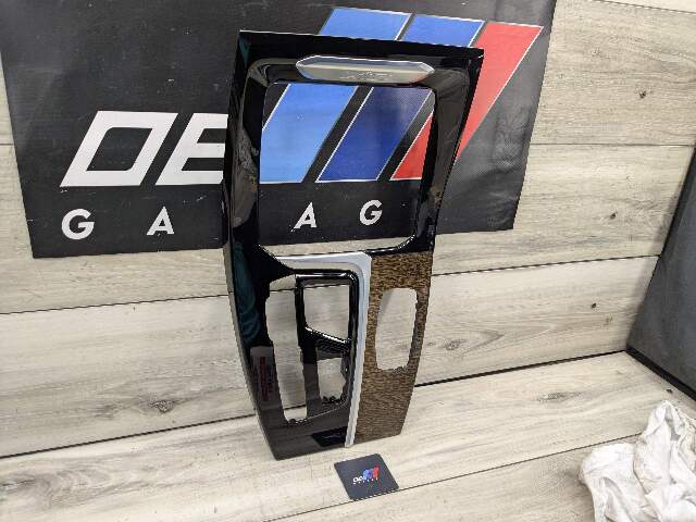 18-24 OEM BMW G01 G02 F97 F98 X3 X4 X3M X4M Center Console Interior Trim Wood