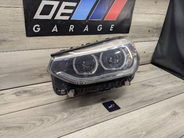 *18-21 OEM BMW G01 G02 X3 X4 Left Driver Side AHL LED Headlight + Modules