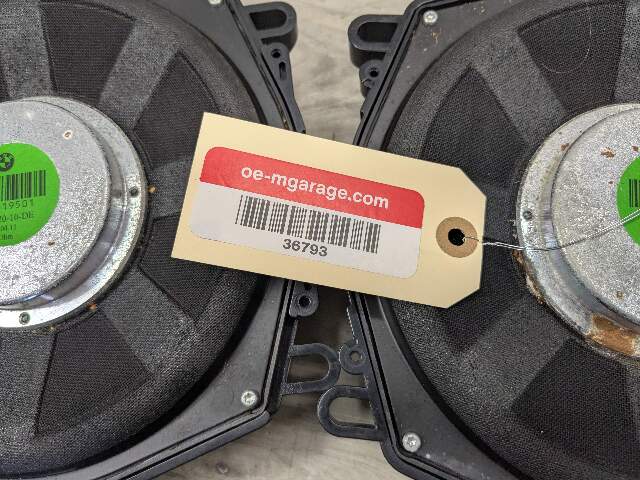 07-13 OEM BMW E70 X5 X5M Bass Speaker Sub Subwoofer Audio INDIVIDUAL SET