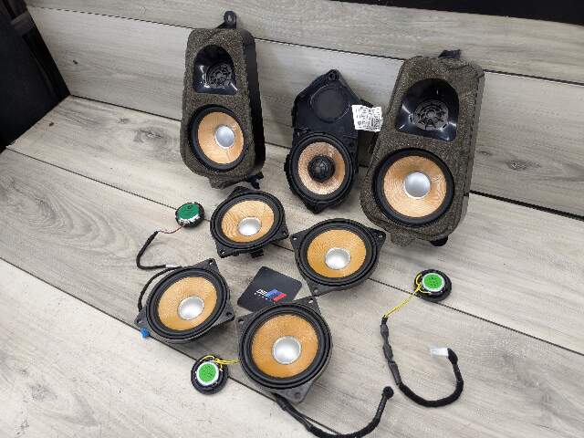 *07-13 OEM BMW E70 X5 X5M Speaker Tweeter Audio Sound Mid Range INDIVIDUAL SET