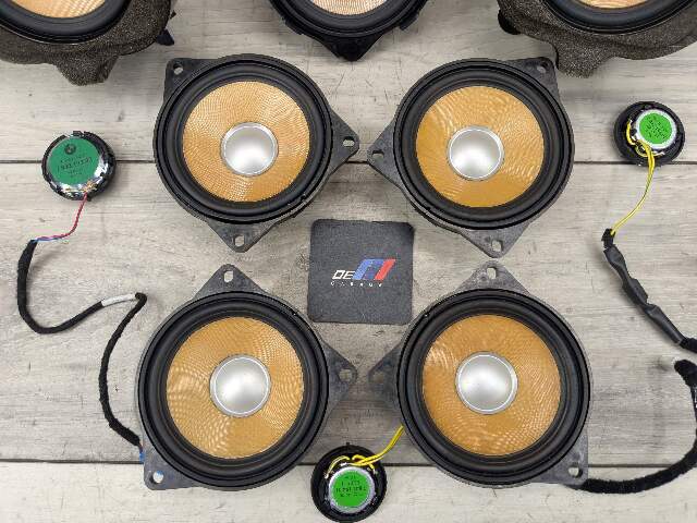 *07-13 OEM BMW E70 X5 X5M Speaker Tweeter Audio Sound Mid Range INDIVIDUAL SET