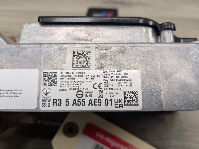 OEM BMW F90 G01 G05 G20 G26 G30 Radio Audio Sound Amplifier Control Module SDARS