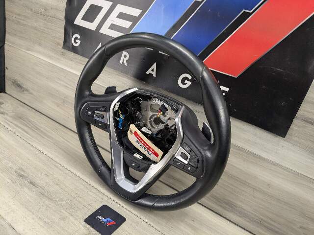 18-24 OEM BMW G01 G02 X3 X4 Steering Wheel w/ Shifters HEATED