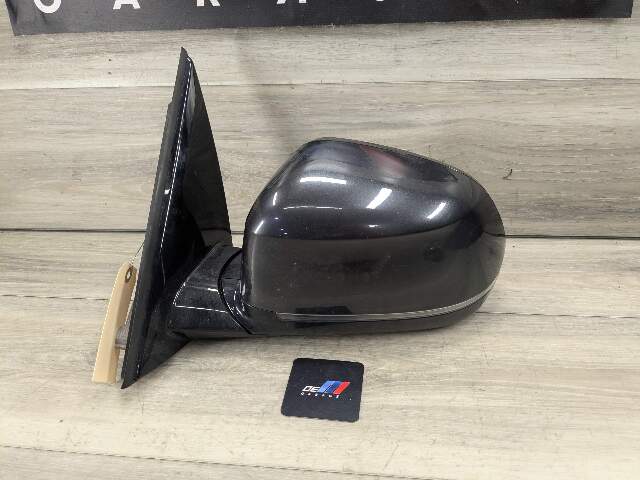 18-23 OEM BMW G01 X3 Left Driver Side Exterior Mirror Heated SHADOW LINE Gray