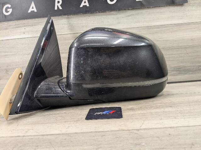 18-23 OEM BMW G01 X3 Left Driver Side Exterior Mirror Heated SHADOW LINE Gray