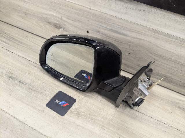 18-23 OEM BMW G01 X3 Left Driver Side Exterior Mirror Heated SHADOW LINE Gray