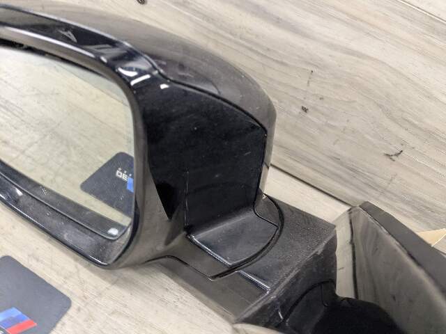 18-23 OEM BMW G01 X3 Left Driver Side Exterior Mirror Heated SHADOW LINE Gray