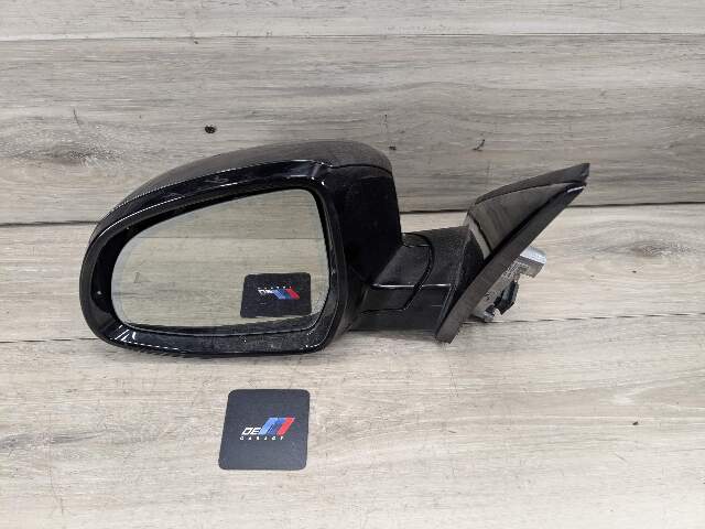 18-23 OEM BMW G01 X3 Left Driver Side Exterior Mirror Heated SHADOW LINE Gray