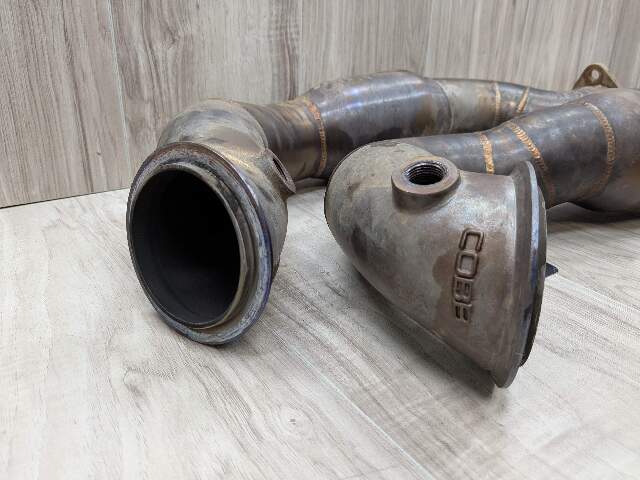 COBB BMW E90 E92 E93 High Flow Catted Downpipes Down Pipes Engine N54 SET