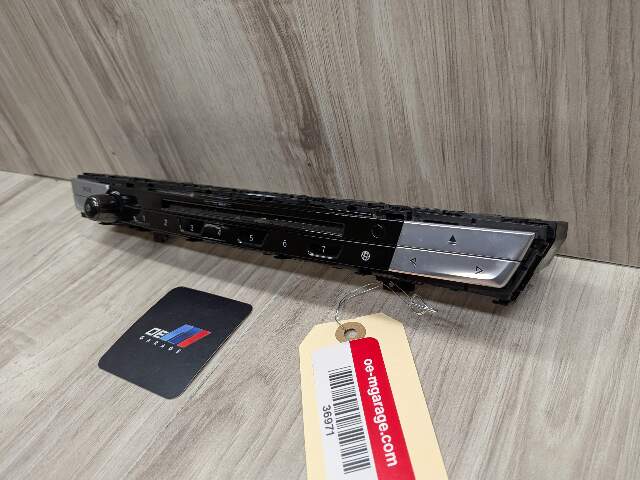 16-19 OEM BMW G12 Main AC Switch Control Panel Radio Media CERAMIC Buttons