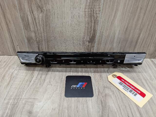 16-19 OEM BMW G12 Main AC Switch Control Panel Radio Media CERAMIC Buttons