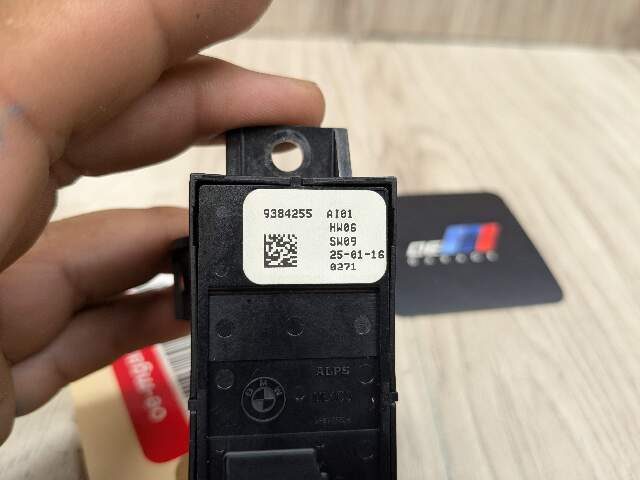 16-19 OEM BMW G11 G12 740 750 M760 Parking Brake Auto Hold Switch Trim Cover