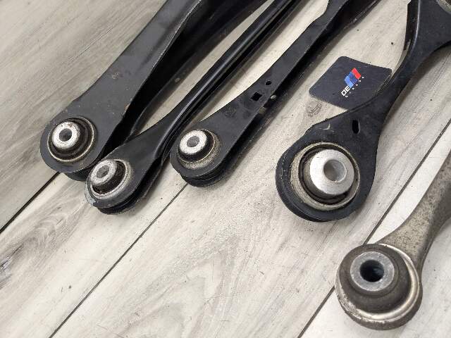 18-24 OEM BMW G01 G02 X3 REAR Right Passenger Side Upper Lower Control Arm SET
