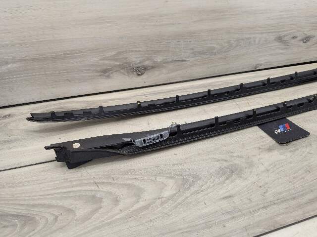 22-24 OEM BMW G26 430 M440 Front Left Right Windshield Side Drip Molding PAIR