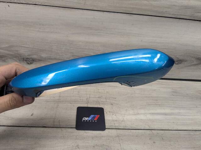 20-24 OEM BMW F44 228 M235 REAR Left Driver Door Handle COMFORT ACCESS Blue C1G