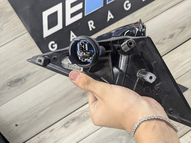 09-12 OEM BMW F01 F02 Left Driver Side Mirror Camera SHADOW GLOSS Assembly