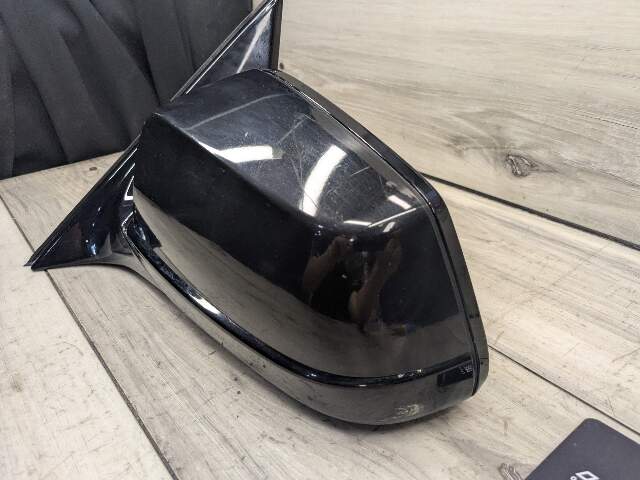 09-12 OEM BMW F01 F02 Left Driver Side Mirror Camera SHADOW GLOSS Assembly