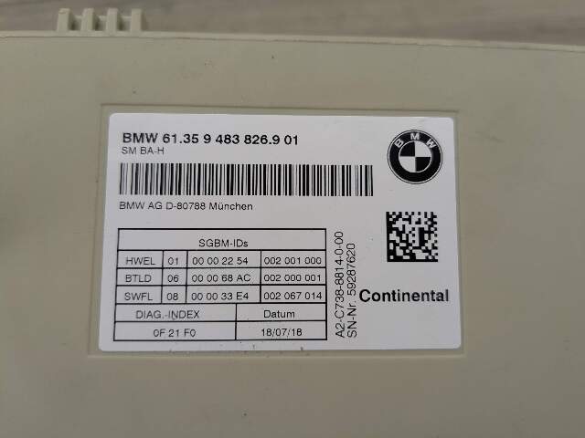 OEM BMW F90 G01 G02 G05 G12 G30 Front Driver Passenger Seat Memory Module