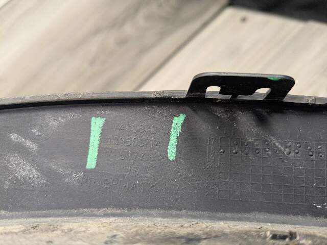 *18-24 OEM BMW G01 X3 REAR Right Passenger Fender Flare Wheel Arch Molding Trim