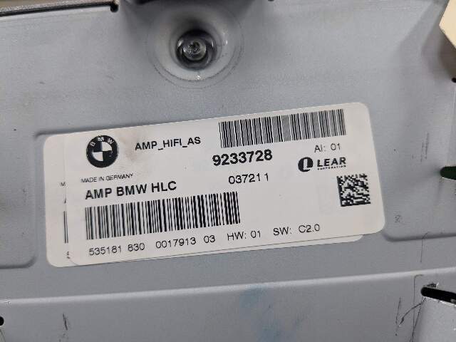09-12 OEM BMW F01 F02 740 750 Amplifier Radio Hifi System Module Unit