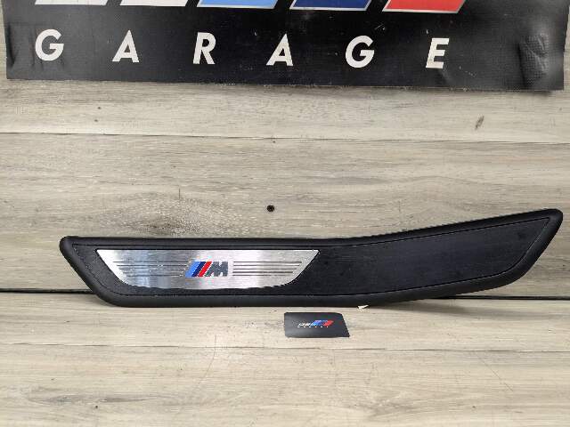 09-15 OEM BMW F01 740 750 M SPORT Rear Left Driver Door Sill Plate Molding Trim