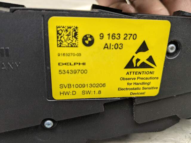 OEM BMW F01 F02 740 750 760 Front Left Driver Seat Adjustment Control Switch