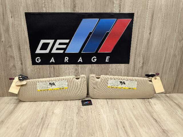 16-22 OEM BMW G12 740 750 Interior Sun Visor Left Right Side Anthracite Beige