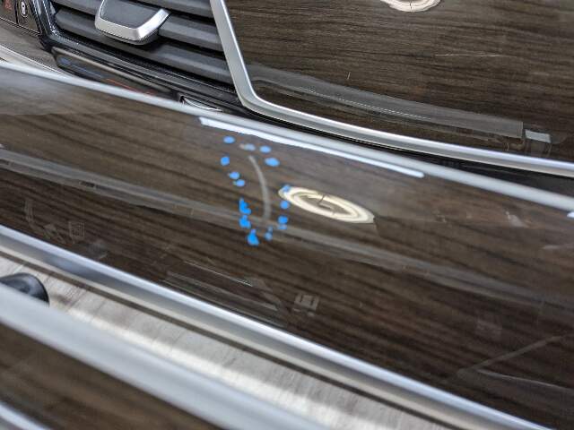 16-19 OEM BMW G12 750 Center Dash Doors Air Vent Wood Interior Light Trim SET