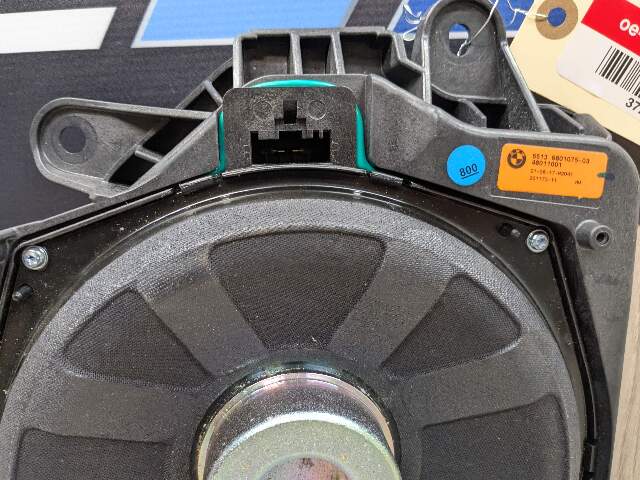 16-19 OEM BMW G30 G12 F90 Front Left Driver Sub Subwoofer Speaker Harman Kardon