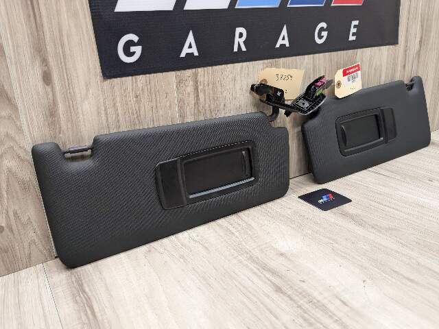 OEM BMW G22 G26 G42 G82 G87 M2 Left Right Interior Sun Visor Shade Black