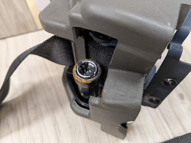 OEM BMW G42 G87 230 M240 M2 Rear Left Right Seat Belt Seatbelt Retractor Black