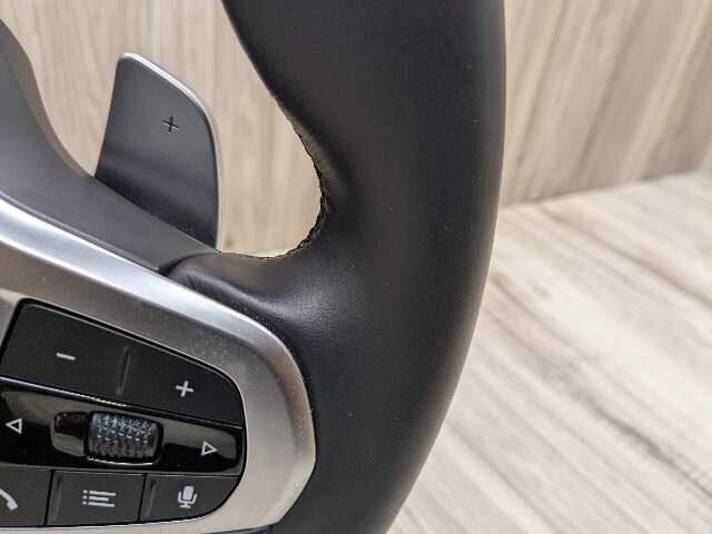 *OEM BMW F44 G20 G22 G23 G26 G42 Leather Steering Wheel M SPORT Shifters HEATED