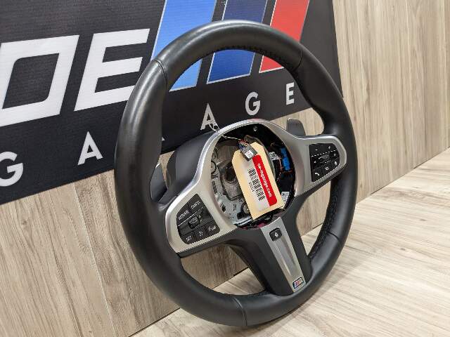 *OEM BMW F44 G20 G22 G23 G26 G42 Leather Steering Wheel M SPORT Shifters HEATED
