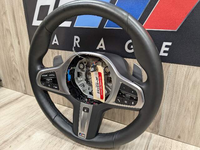 *OEM BMW F44 G20 G22 G23 G26 G42 Leather Steering Wheel M SPORT Shifters HEATED