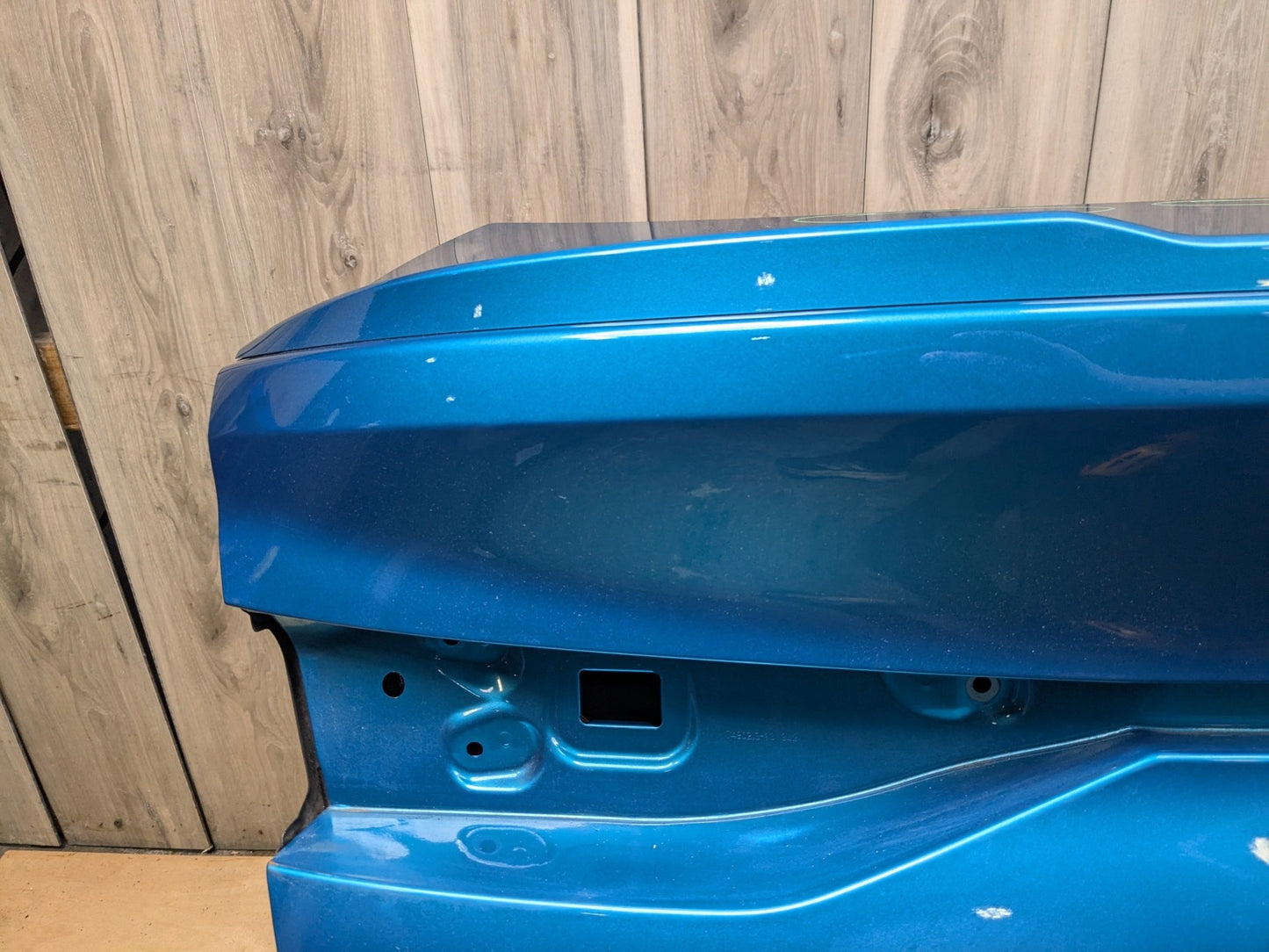 *20-24 OEM BMW F44 228 M235 Rear Trunk Lid Panel Deck Shell Blue C1G