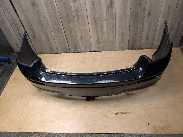 *09-15 OEM BMW F01 F02 740 750 Rear Bumper M SPORT Cover w/ PDC Holes Black 475