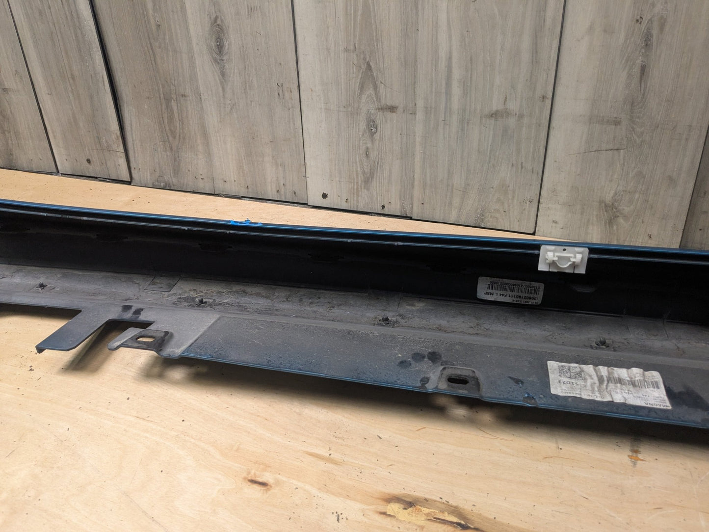 20-24 OEM BMW F44 228 M235 M SPORT Left Driver Side Skirt Rocker Panel Blue